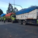 Langgar Jam Operasional, 33 Truk Tanah Diamankan Polisi di Tangerang